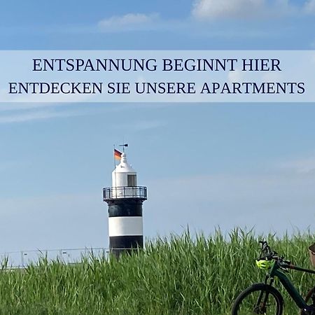 Haus Krabbe Apartments, Zentral Gelegen Im Idyllischen Nordseeort Zwischen Bremerhaven Und Cuxhaven, Hunde Kostenfrei Willkommen, Hauseigene Kostenfreie Parkplaetze Wremen Exterior photo