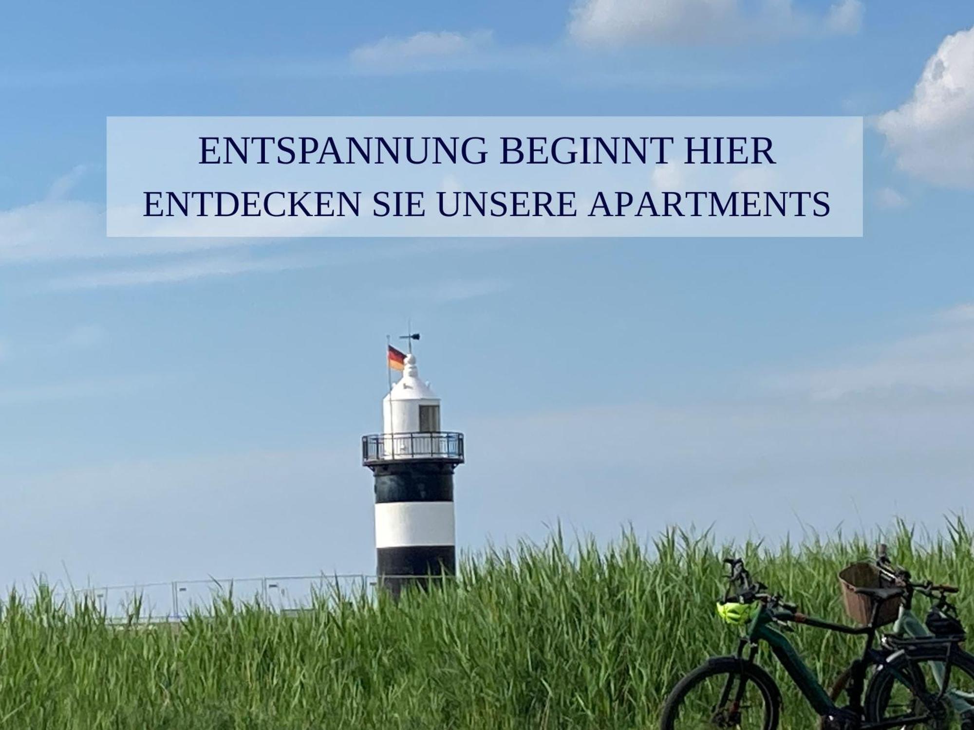 Haus Krabbe Apartments, Zentral Gelegen Im Idyllischen Nordseeort Zwischen Bremerhaven Und Cuxhaven, Hunde Kostenfrei Willkommen, Hauseigene Kostenfreie Parkplaetze Wremen Exterior photo